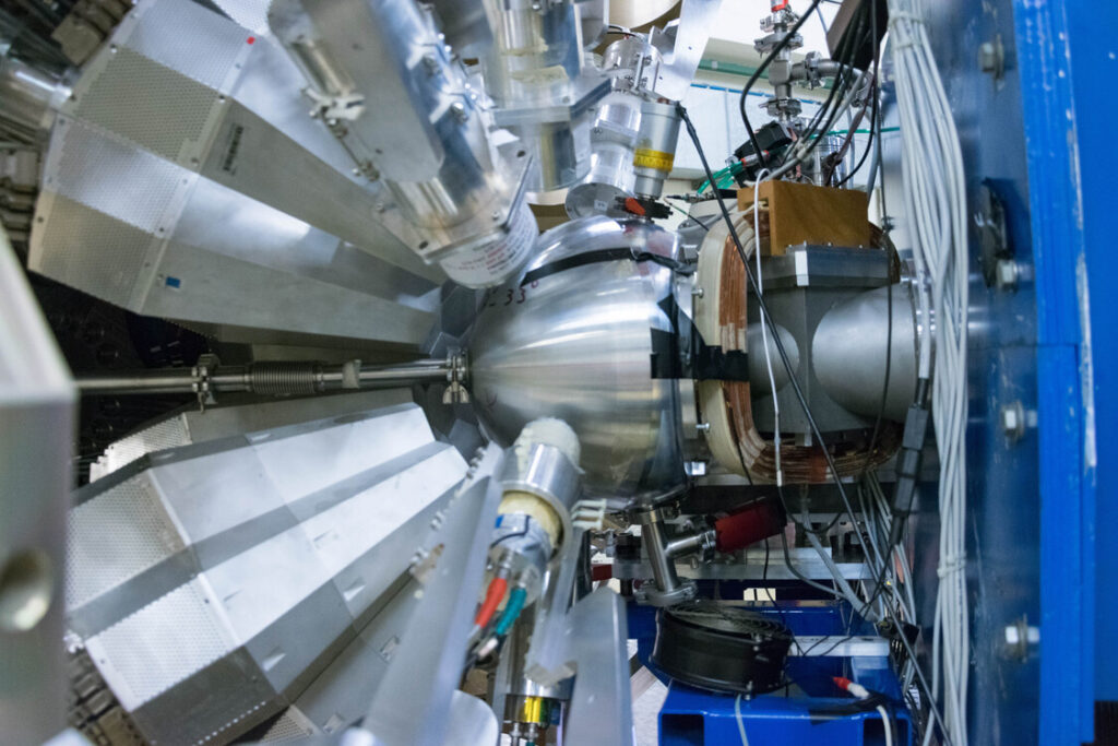 Reaction chamber of AGATA